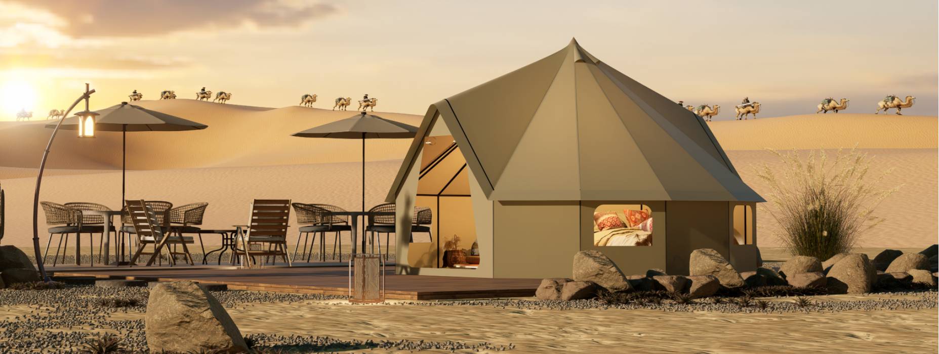 元谋县露营酒店帐篷产品